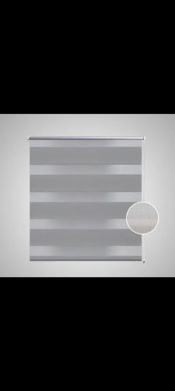 Store occultant gris neuf en 80x150 cm