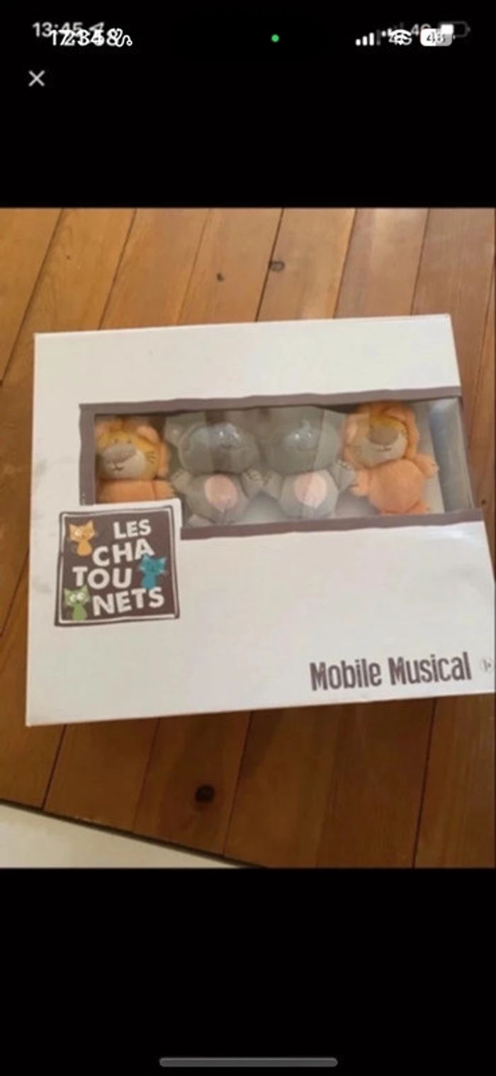 Mobile musical les chatounets - photo numéro 2