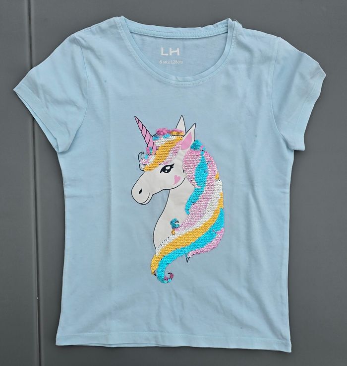Tee-shirt MC 8 ans fille La Halle
