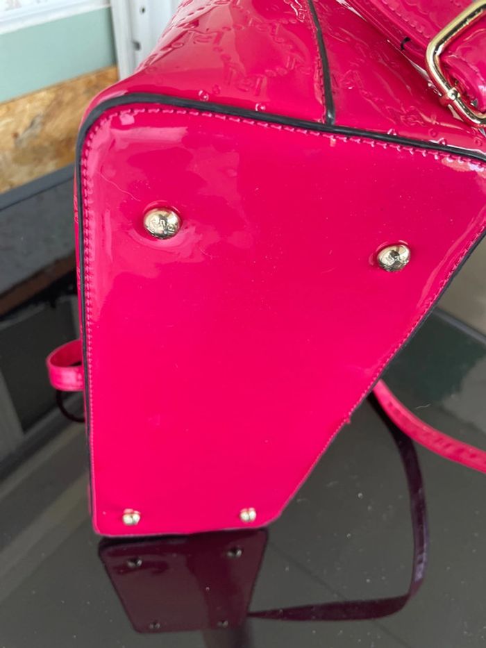Sac à main, vernis rose - photo numéro 11