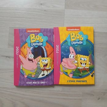 Lot livres Bob l'éponge