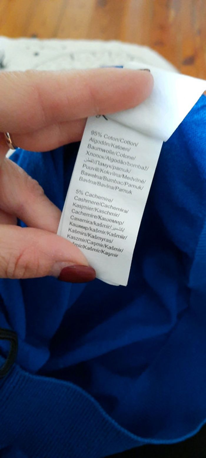 Pull bleu - photo numéro 5