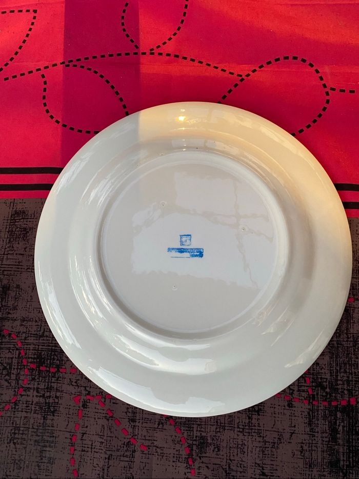Assiette porcelaine - photo numéro 3