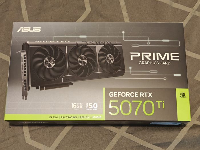 Carte graphique ASUS PRIME GeForce RTX 5070 Ti OC Edition GPU 