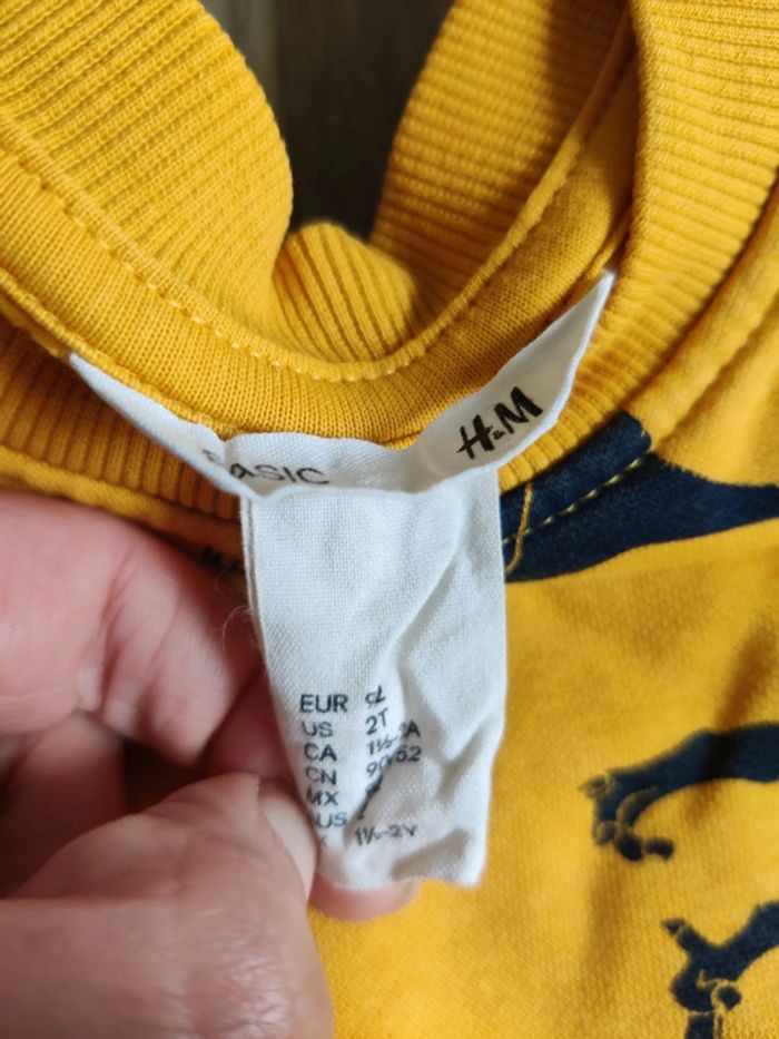 Sweat taille 18/24 mois dinosaure - photo numéro 2