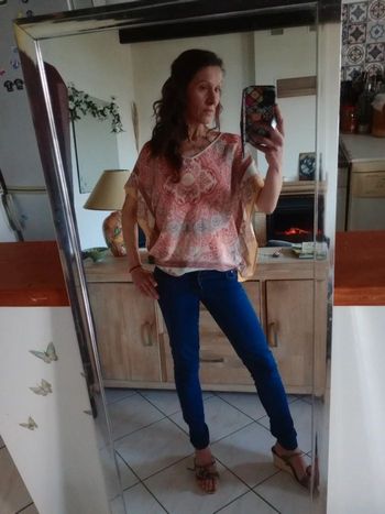 Blouse femme 42 bohème c75