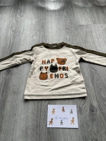T-shirt 6 mois