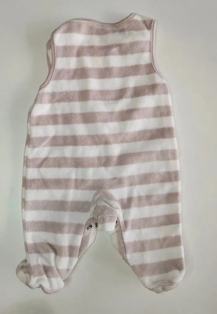 Pyjama grenouillère / Girafe - 1 mois - photo numéro 2