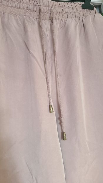 pantalon large beige modavista