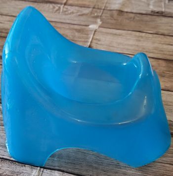 Pot ( vase de nuit) bleu français thermobaby 