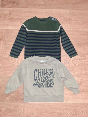 Lot 2 pulls Vertbaudet garçon 3 ans (97 cm) – Chaud & confortable