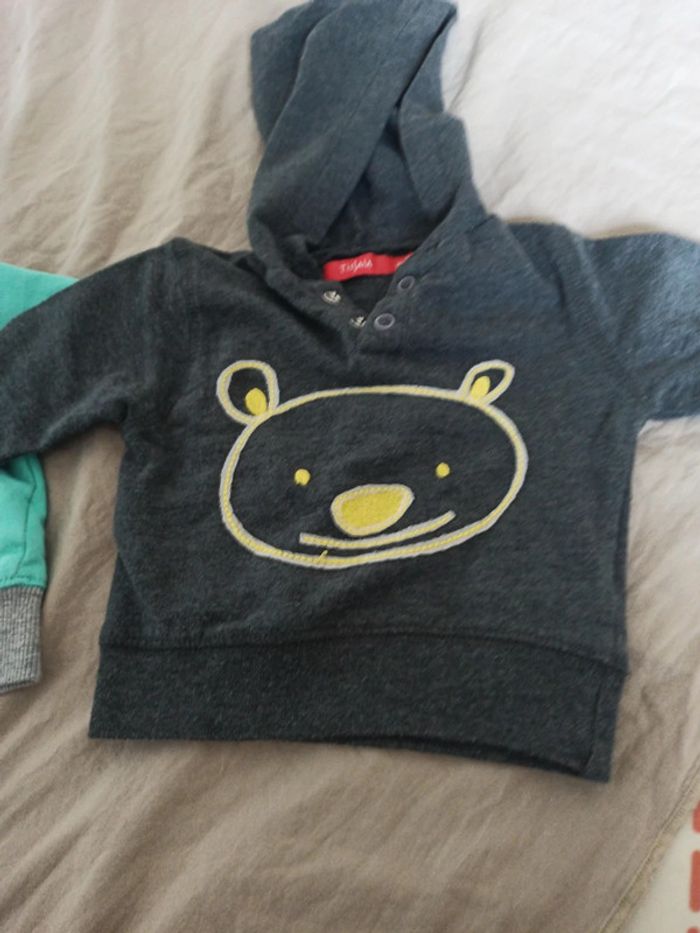 Lot 2 pulls légers à capuche - photo numéro 4