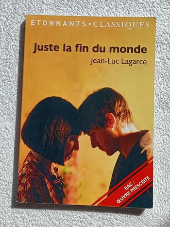 livre Juste la fin du monde