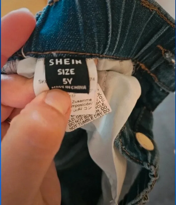 Jeans slim taille 5 ans - photo numéro 4