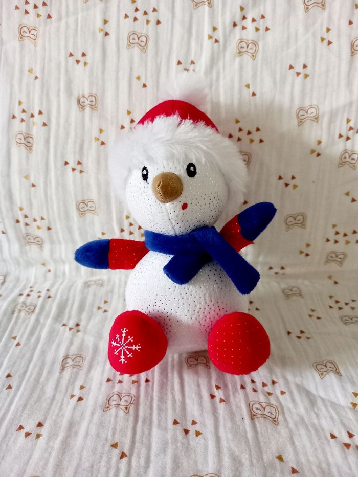 Peluche pingouin Jemini Noël