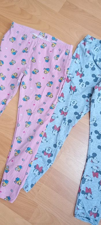 Lot de 2 leggings Zara 128 cm