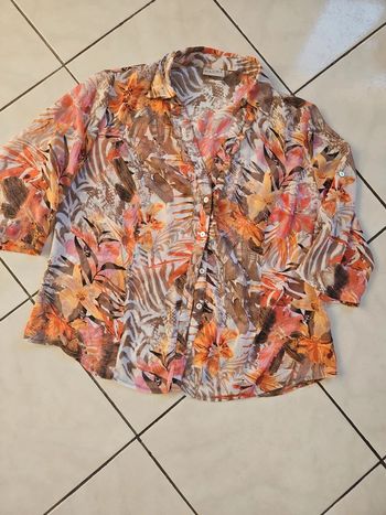 Chemisier femme / haut femme/chemise transparent