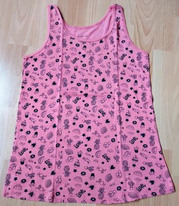 Top débardeur à motifs