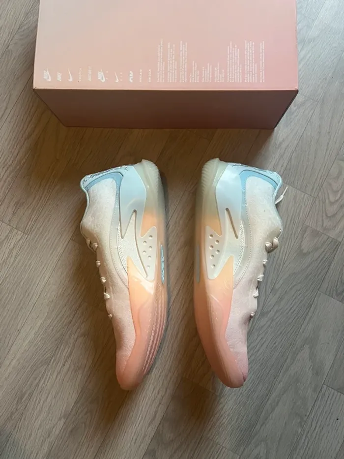 Nike Jordan Zion 3 Energy – Corail/Blanc – 45 – Mixte - photo numéro 3