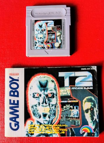 Jeu game boy T2 Terminator 2