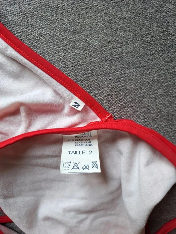 Maillot de bain / bikini rouge en M - photo numéro 7