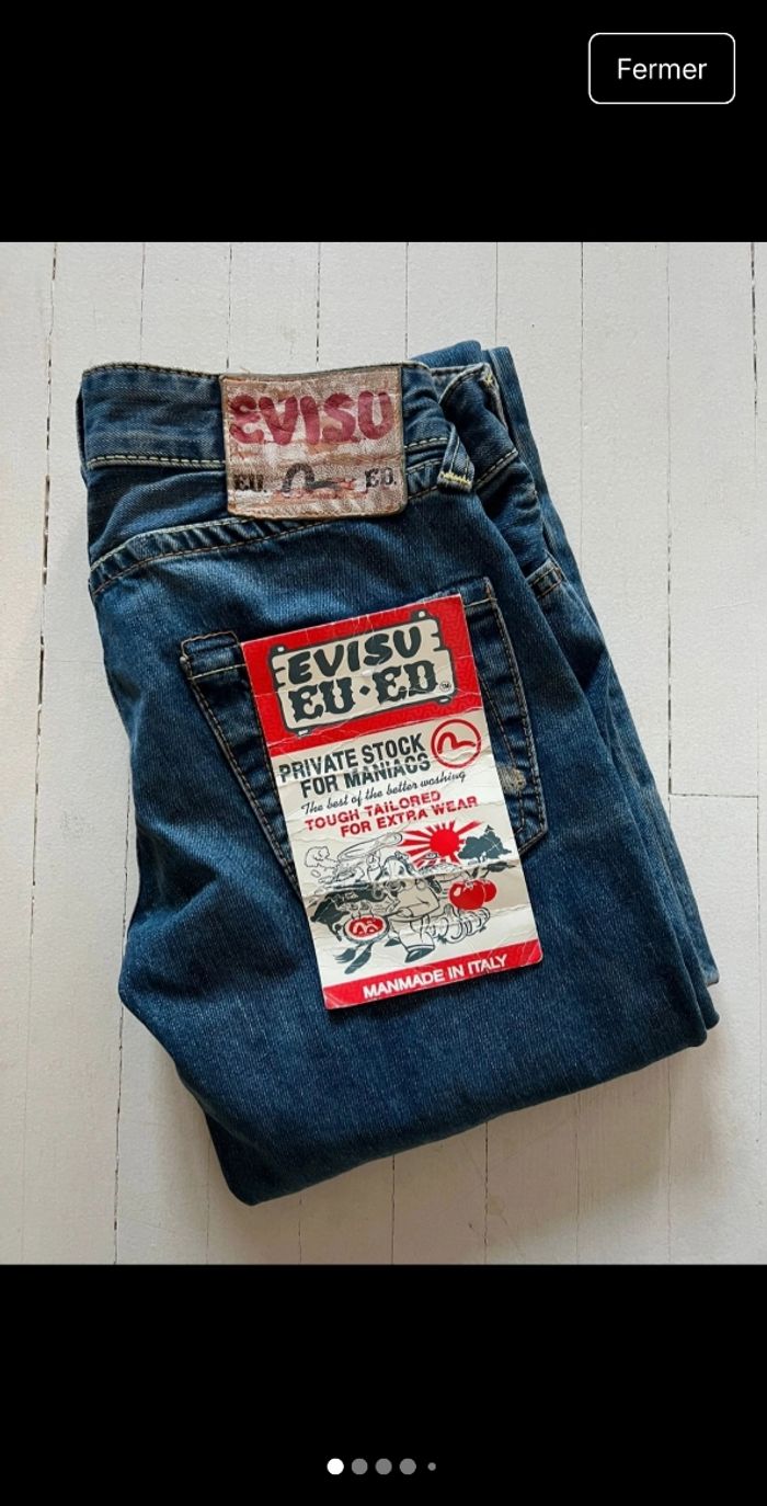 👖 Jean evisu eu·ed – Taille 36
