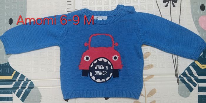 Gillet/Pull/T-shirt bébé 6-9-12M - photo numéro 3