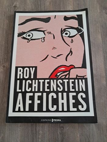 Livre  Roy Lichtebstein Affiches