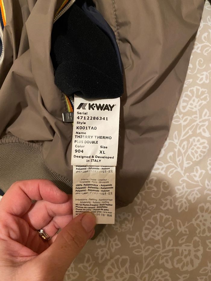 Veste K-Way réversible