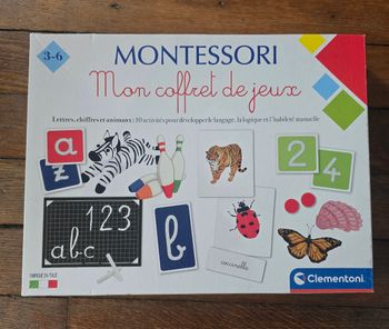 Coffret de jeux Montessori