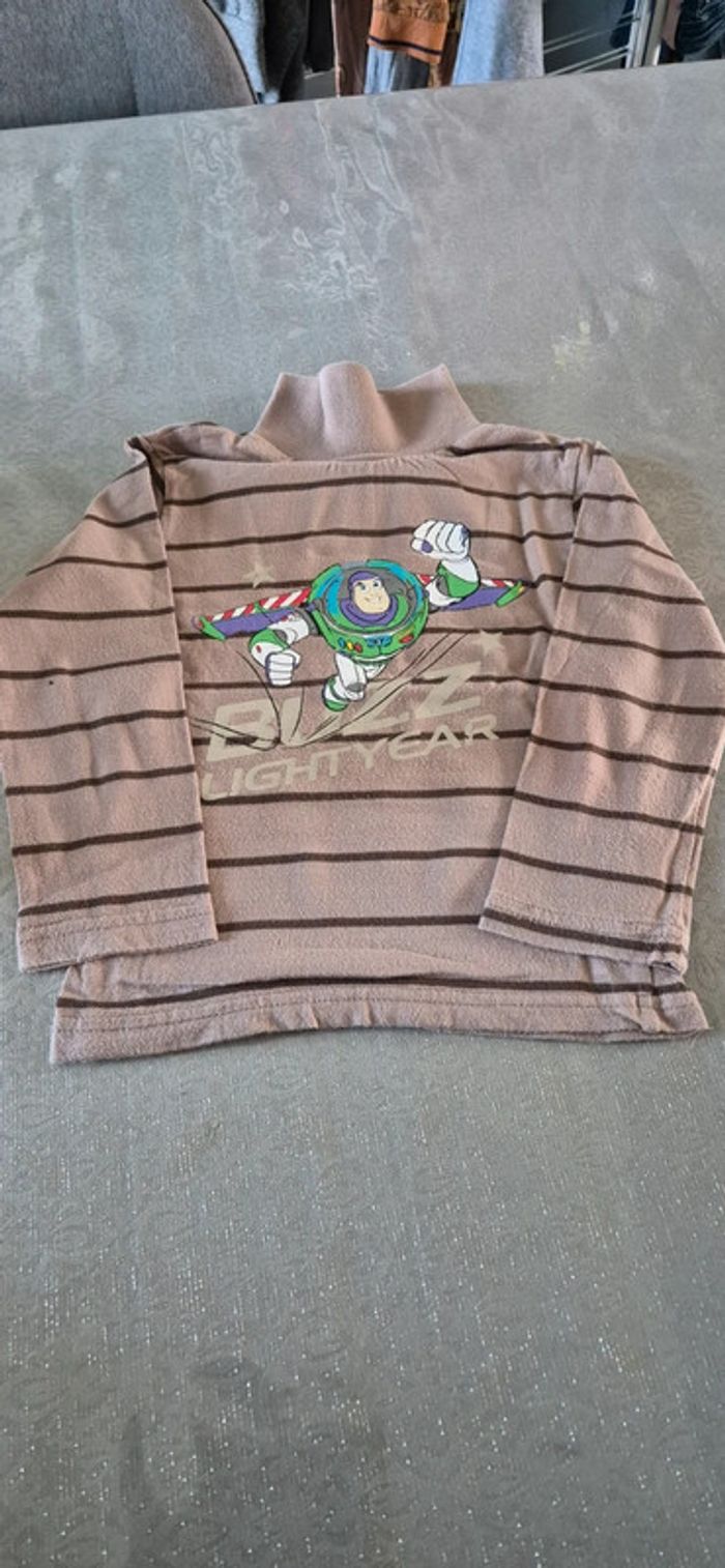 Tee-shirt à col roule toy story disney 4 ans