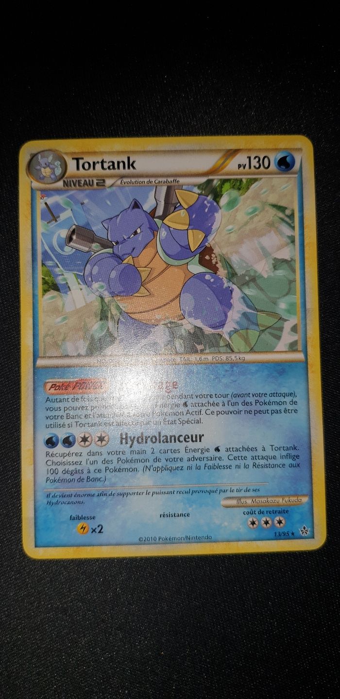 Carte pokémon Tortank 13/95 - photo numéro 2