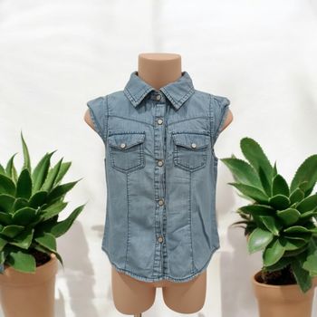 Beau chemisier sans manche 4 ans tissaia