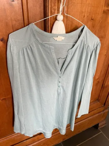 Tunique H&M taille L bleu clair