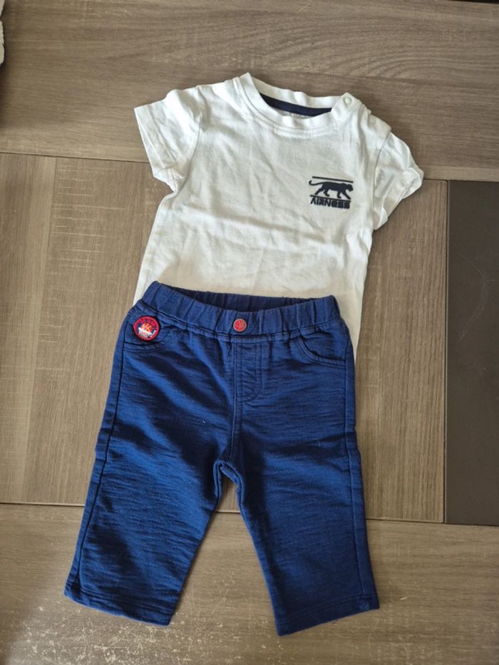 Pantalon avec t-shirt