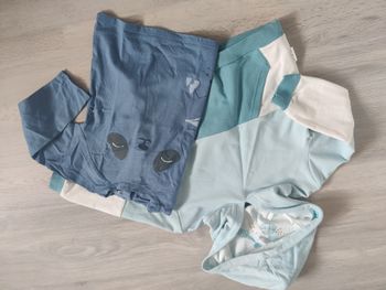 Sweat à capuche et tee shirt Petit Beguin Taille 4 ans