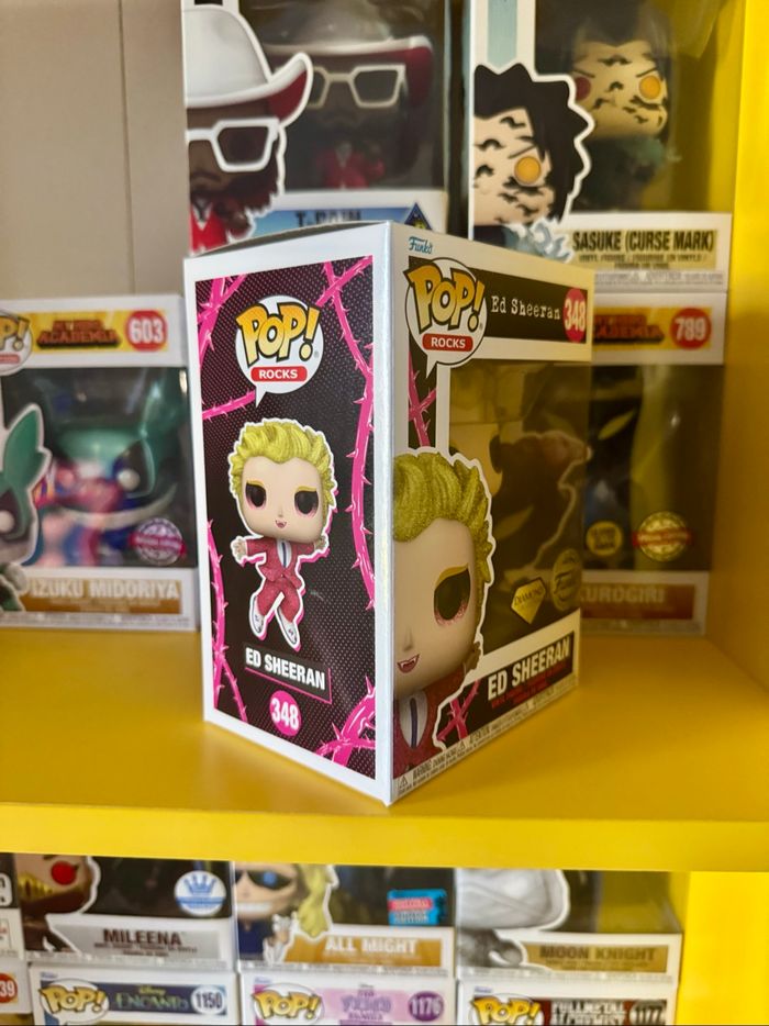 Funko Pop! Rocks 348 - Ed Sheeran -Ed Sheeran - Diamond Collection - Funko Special Edition - photo numéro 5
