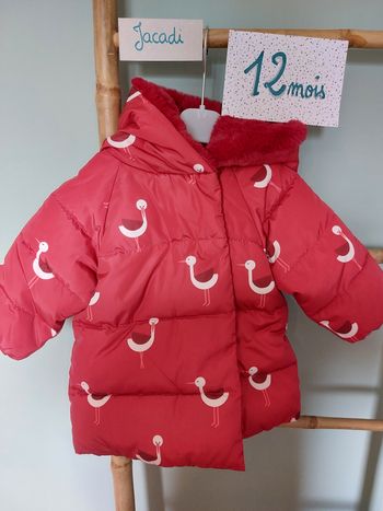 Doudoune jacadi cigogne 12m
