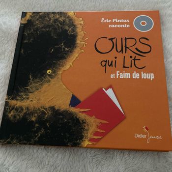 Livre CD, l’ours qui lit et faim de loup