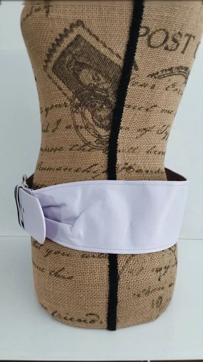 Ceinture souple lilas femme 90 cm - photo numéro 4