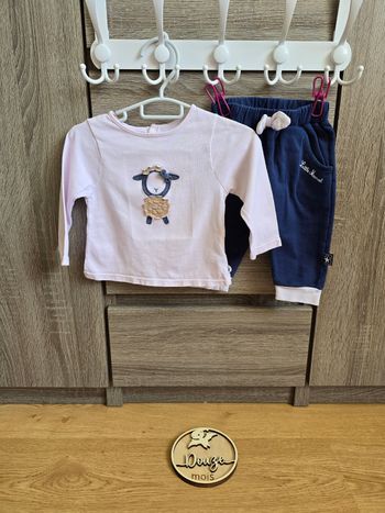 Vêtement Bébé Fille - Ensemble - Obaibi / Little Marcel - 12 mois 74 cm