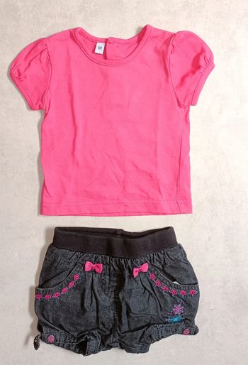 Ensemble été fille - 6 mois