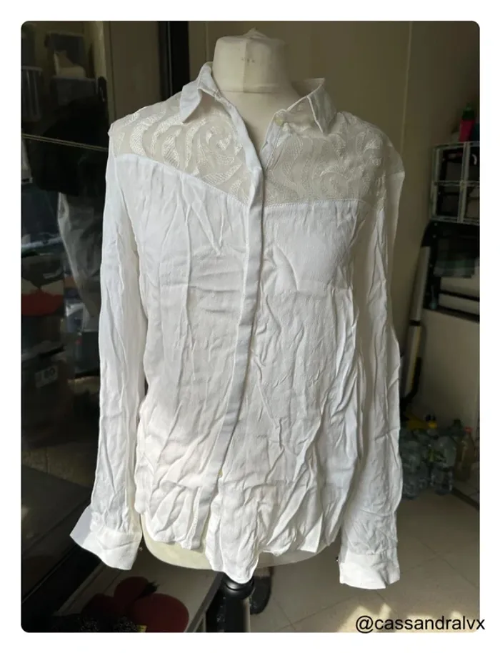 Chemise blouse blanche - IKKS