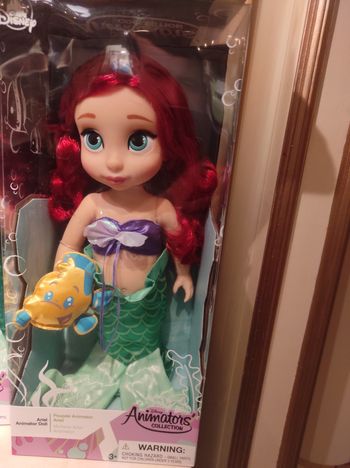 Poupée collection animator's Ariel Disneyland Paris 