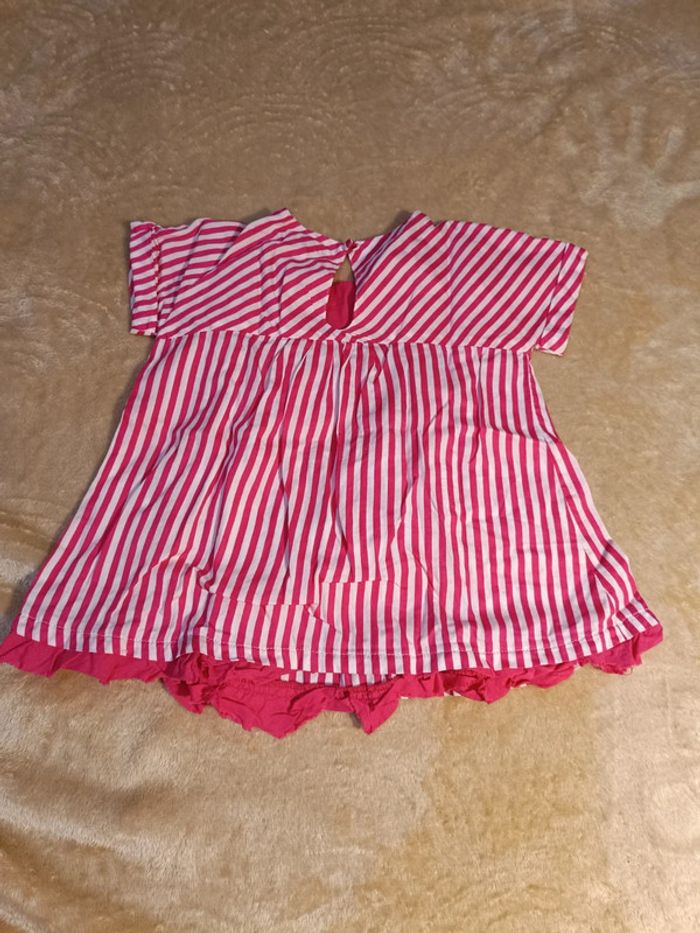 Blouse et short en jean 3 ans - photo numéro 7