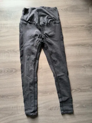 Pantalon jegging de grossesse gris taille 40