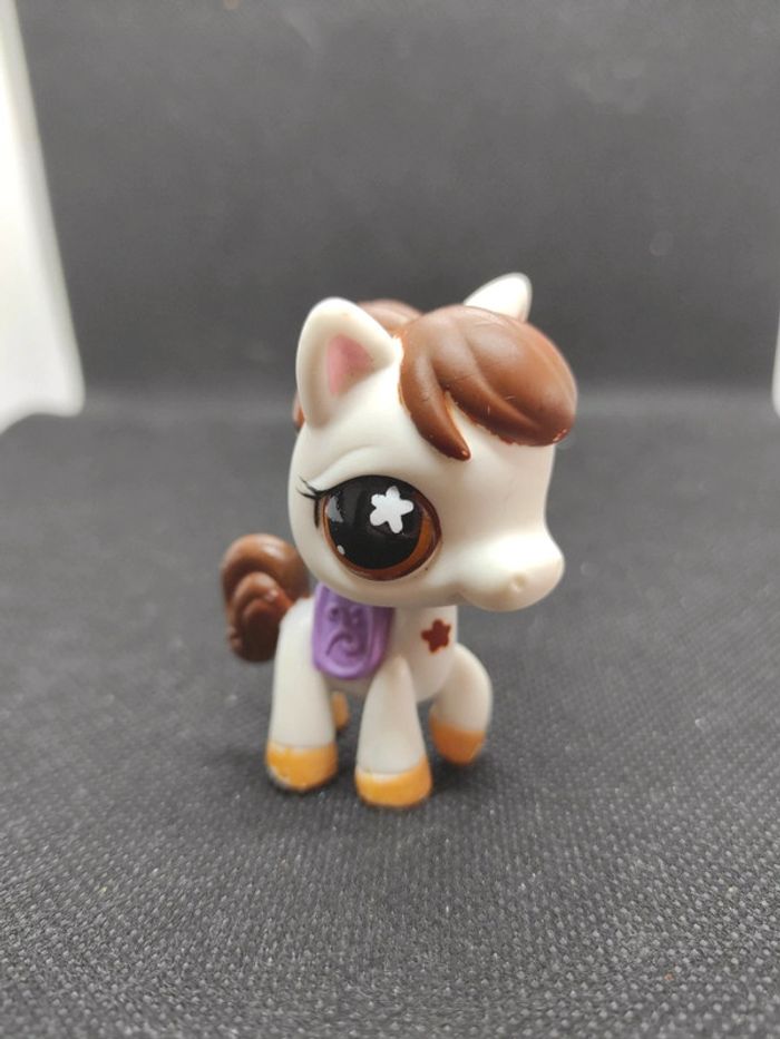 my Littlest Petshop LPS horse cheval 578 #geektradelpscheval