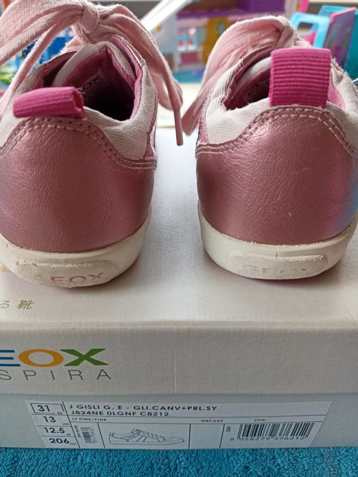 Sneakers rose Geox T 31 - photo numéro 4