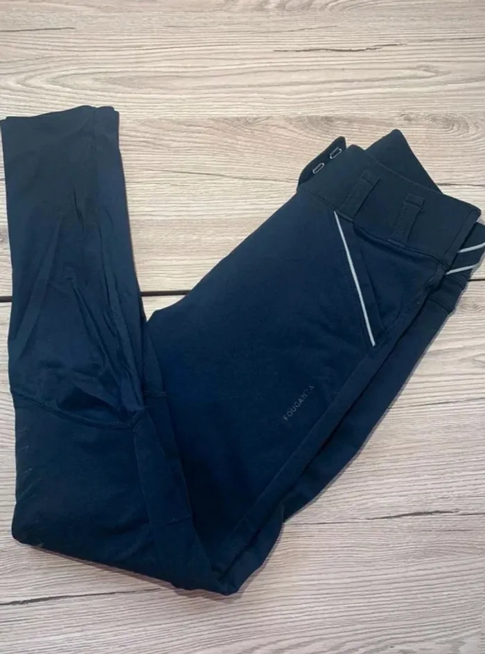 Pantalon  d’équitation  Fouganza  Marine  XS