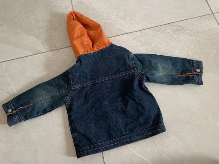Veste en jeans réversible 3 ans - photo numéro 4